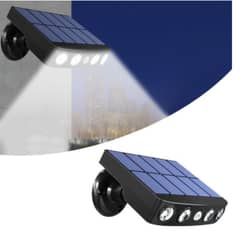 AIZO - Foco Led Camara De Seguridad Solar con sensor de movimiento