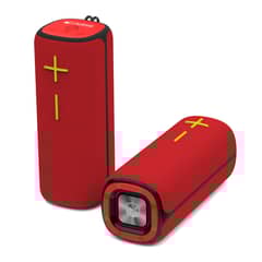 LHOTSE - Parlante Portátil Inalámbrico Bluetooth Pulse On Blue - Rojo