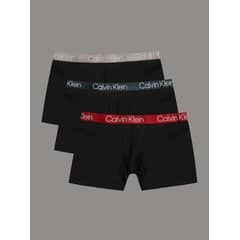 CALVIN KLEIN - Pack 3 Bóxers Brief Modern Structure Negro