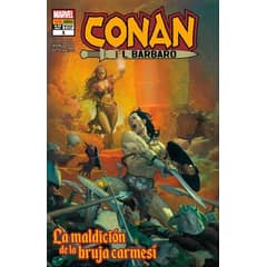 PANINI - Cómic Conan El Barbaro 01 La Maldicion De La Bruja Carmesi