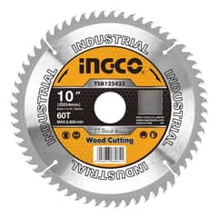 INGCO - Disco De Sierra Circular Industrial Madera 60T 254Mm 10 Tsb125423