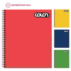 COLON - Cuaderno Universitario Basic 7mm 100hjs