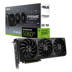 ASUS - Tarjeta de Video PRIME RTX 5060 Ti OC 8GB GDDR7