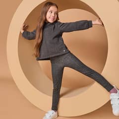 YAMP - Calza Forro Peludo Niña Polialgodón Estampada Casual