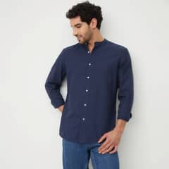 NEWPORT - Camisa Manga Larga Casual Algodón Hombre