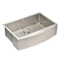 SENSI DACQUA - Lavaplatos Bajo Cubierta 1 Cubeta(s) 76.2x22.9x53.3 cm Acero inoxidable